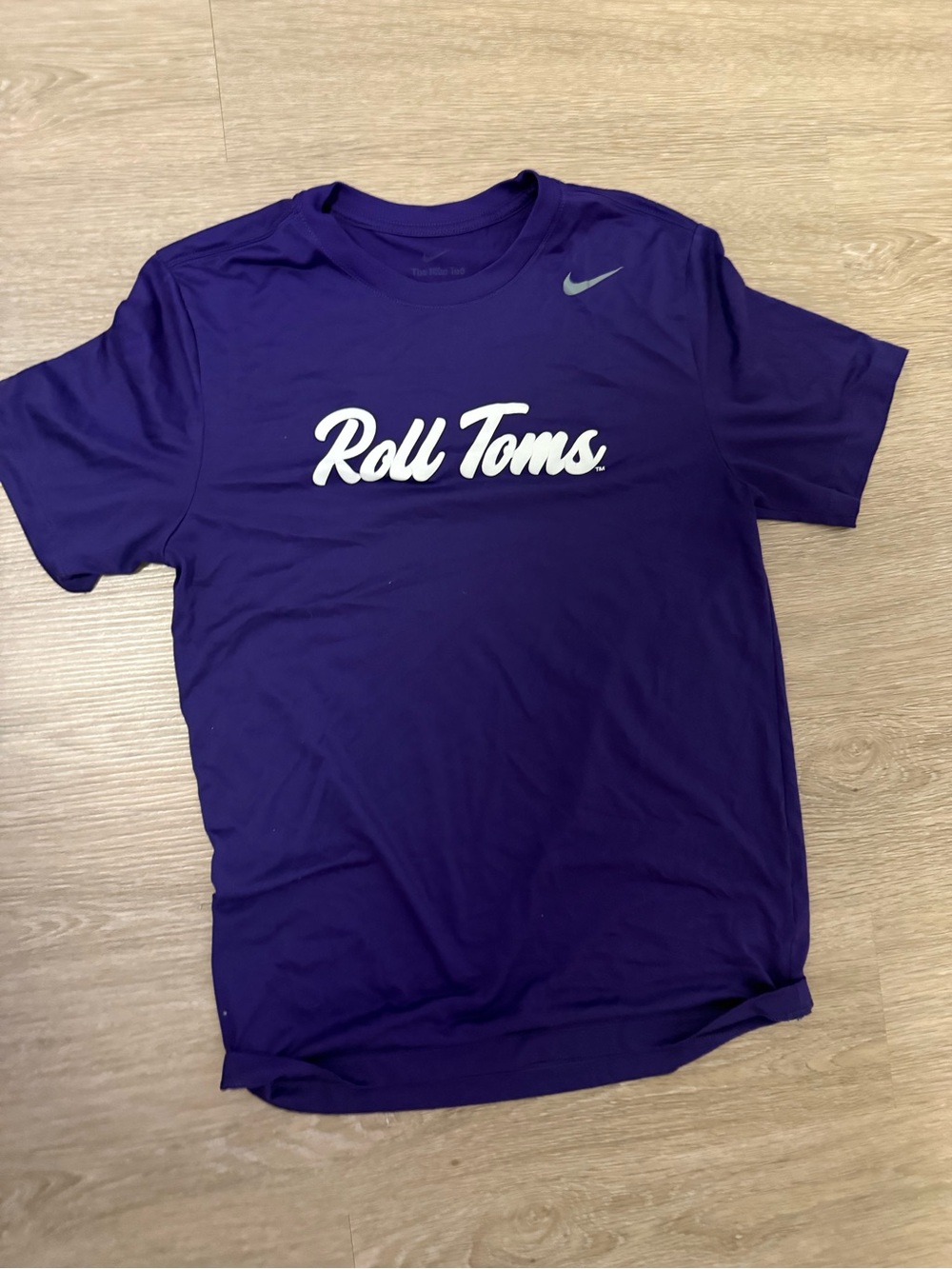 Nike Purple "Roll Toms" Short Sleeve Tee- S